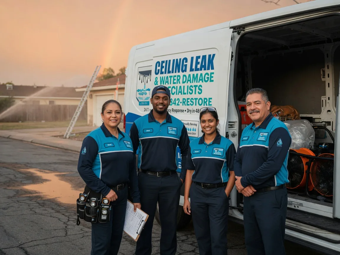 Ceiling Leak Cleanup company in Highfalls, NC