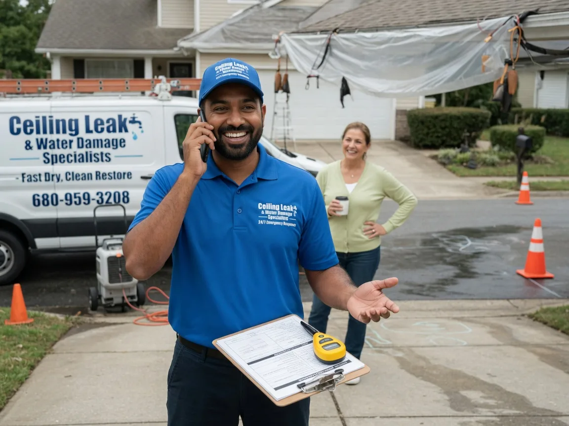 Ceiling Leak Cleanup Highfalls, NC FAQs
